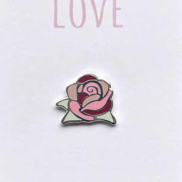 Rose Enamel Pin