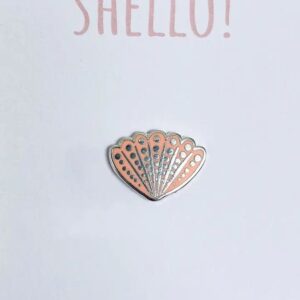 Shell Enamel Pin