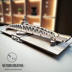 Swing Bridge | Wooden Model Kit