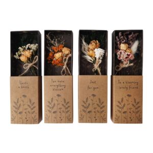 Send with Love 4 Asst. Dried Flower Bouquets Send with Love 4 Asst. Dried Flower Bouquets