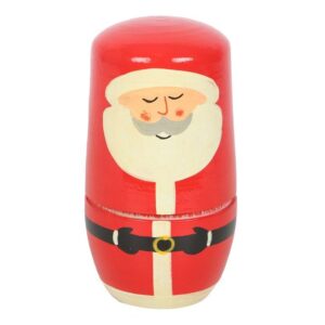 Christmas Russian Santa Nesting Doll Set