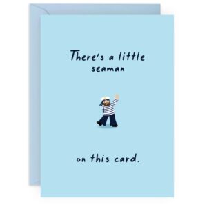 There’s a little seaman on this card. There's a little seaman on this card.