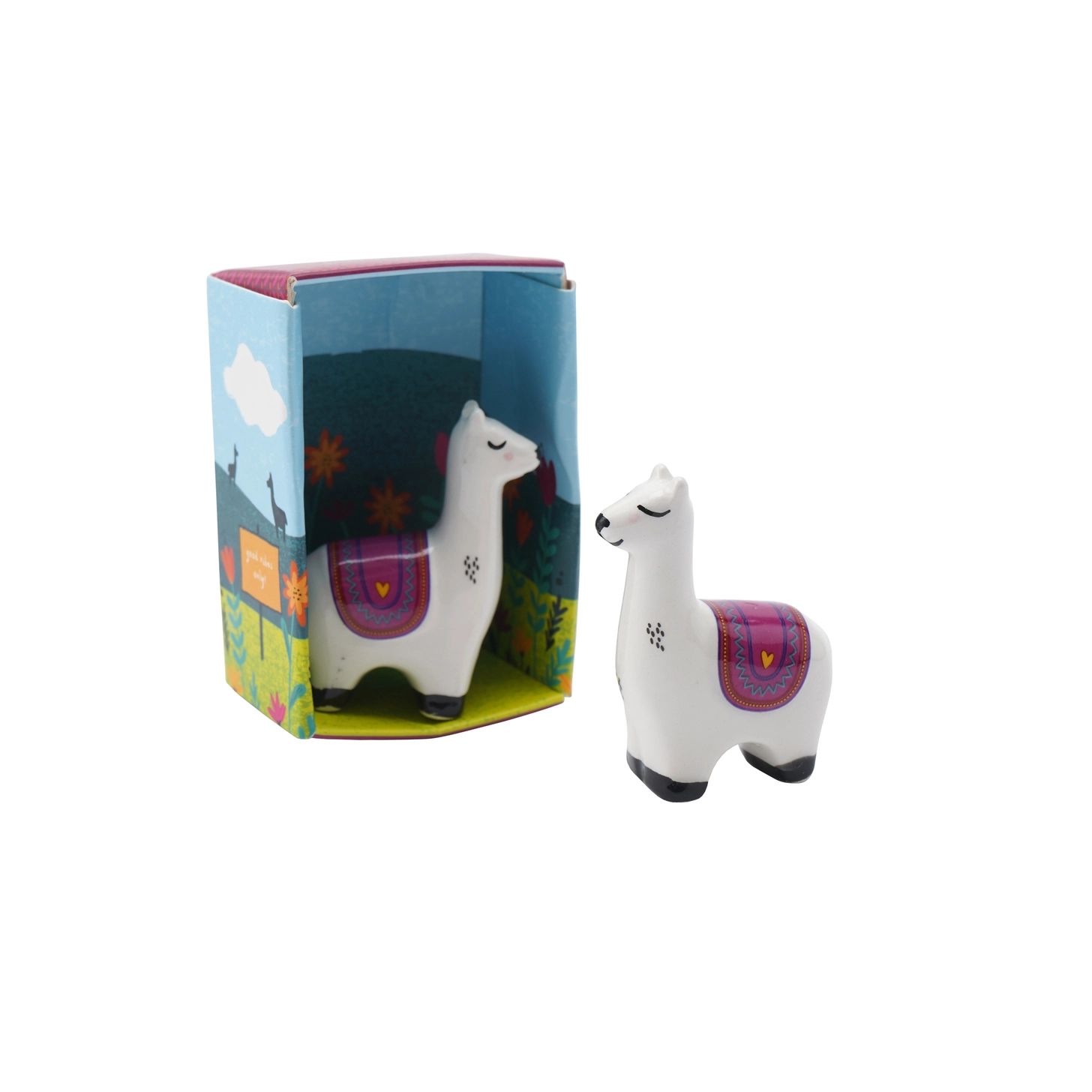 Live Happy Lucky Llama Ceramic Charm Live Happy Lucky Llama Ceramic Charm
