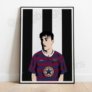 [A4] Sam Fender X Newcastle United Fc Inspired Art Print