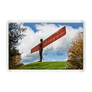 Angel of the North Cloudy Blue Sky Magnet