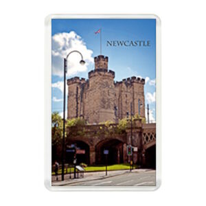 Newcastle Castle Keep Portrait Magnet