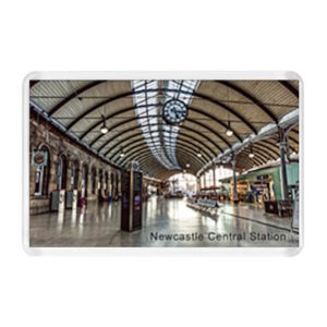 Newcastle Central Station Railway Magnet