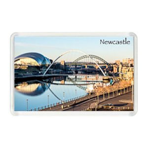 Sunny Newcastle River Tyne Quayside Magnet