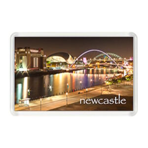 Newcastle Vista River Tyne Bridges Photo Magnet
