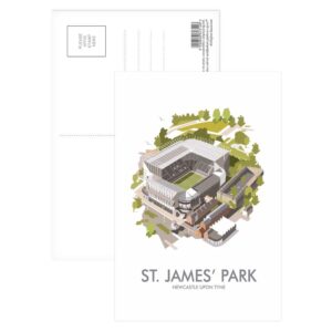 St James' Park Newcastle Postcard