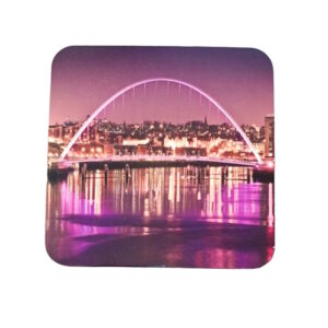 Pink Millennium Bridge Coaster