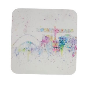 Newcastle Abstract Artwork Coaster