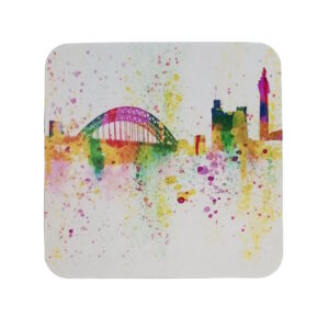 Tyne Bridge Castle Keep Greys Monument Art Coaster
