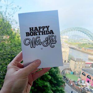 Happy Borthda Wor Kid Birthday Card