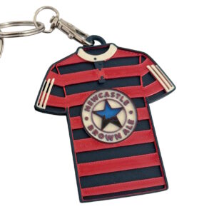Newcastle United Away Shirt 95-96 Shirt Plastic Keyring