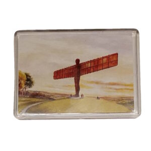 Tom Macdonald Angel of the North Painted Magnet