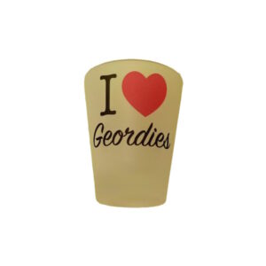I Love Geordies Shot Glass