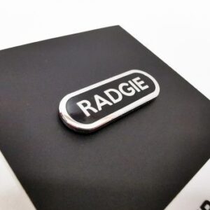 Radgie Enamel Pin Badge