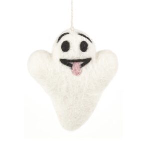 Handmade Hanging Buster the Ghost Biodegradable Decoration