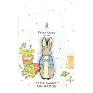 Peter Standing Pin Badge