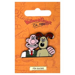 Wallace and Gromit Pin Badge